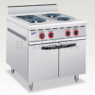 四头电煮食炉连柜坐